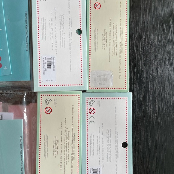 Pottery Barn Kids Classroom Valentines Rare Discontinued - Picture 2 of 6